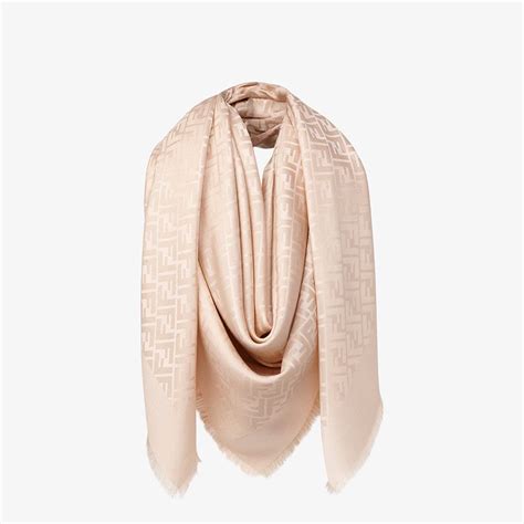 fendi shawl with fur|fendi silk scarf price.